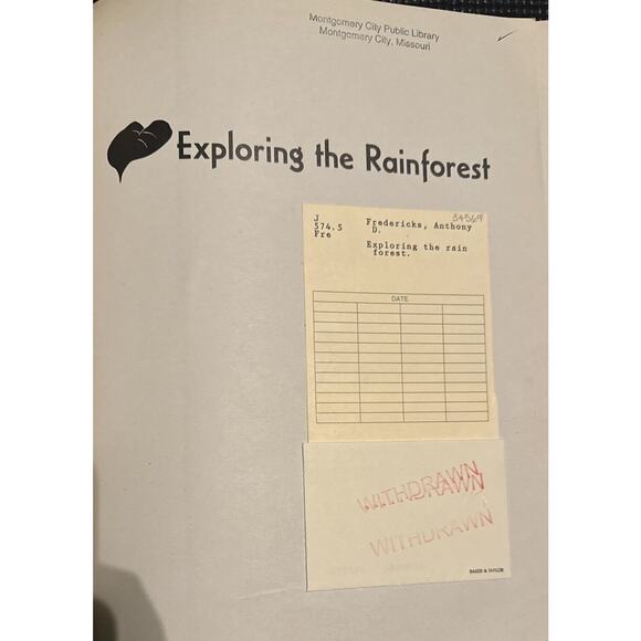 Exploring the Rainforest Science Activities for Kids Anthony Fredericks READ - Picture 7 of 8